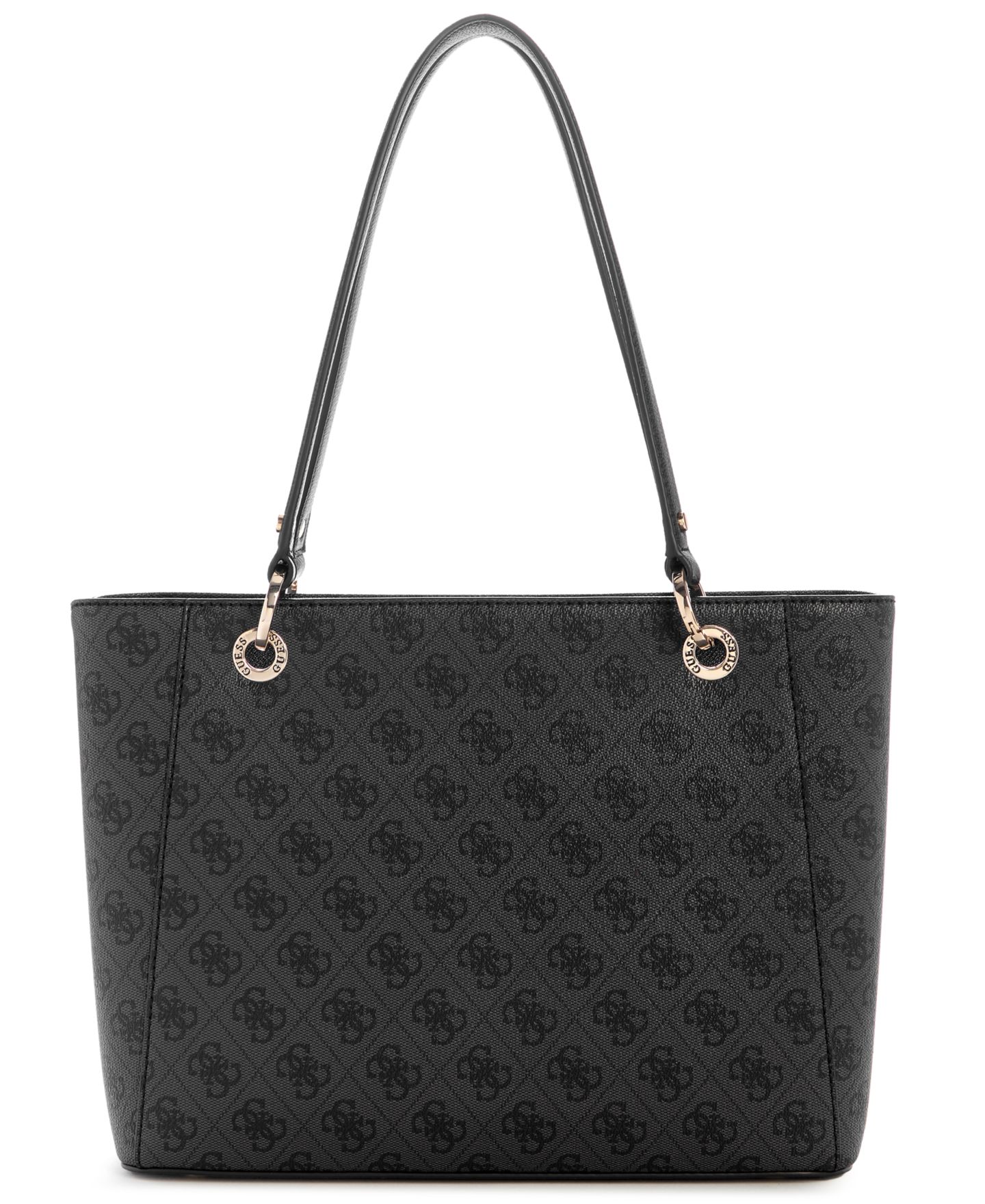 Женская сумка GUESS Noelle II Tote, цвет: Чёрный — фото 2