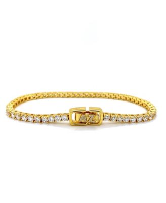 Luxe G Color 5 Carat Tennis Bracelet Four Prong