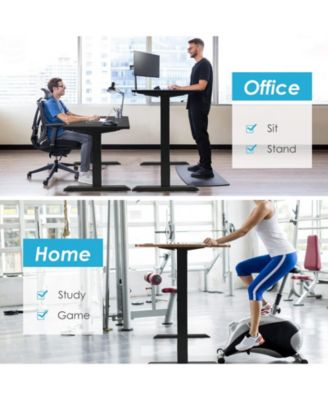  37.5"–53.5" Width, 26"–45" Height  Steel  Motorized Lift, Quiet operation, Adjustable width , Standing desk frame