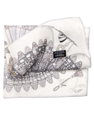 Venetian Fan - Silk Bandana for Women