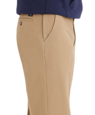 Men's Workday Smart 360 Flex Classic Fit Khaki Stretch Pants