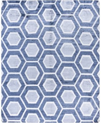 ADORN HAND WOVEN RUGS - Indo Modern M8059 8'2"x9'8" Area Rug