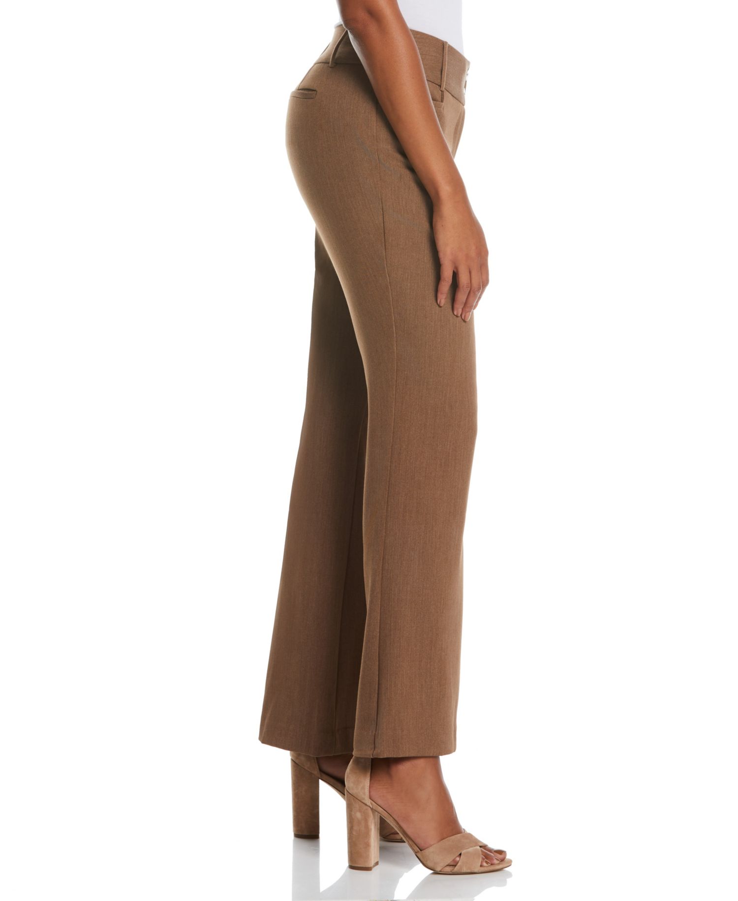 Petite Curvy Fit Boot Cut Pants