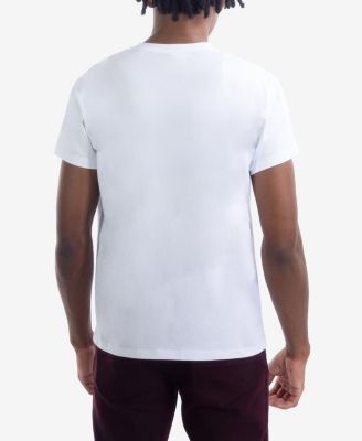 heads or tails Men's Four Skull Rhinestone Crew T-Shirt