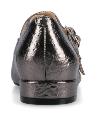 Women's Gretel Strappy Mary Jane Pointed Toe Flats
