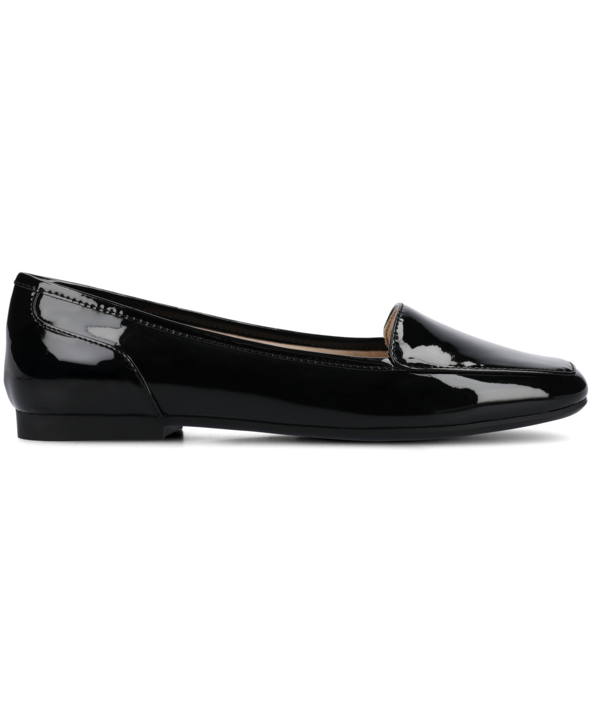 Journee Collection Women's Noelia Square Toe Ballet Flats In Black