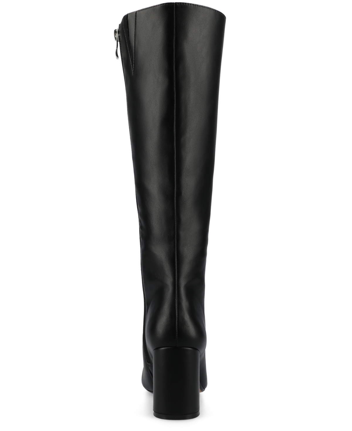 Journee Collection Journee Women's Ameylia Block Heel Knee High Boots In Black