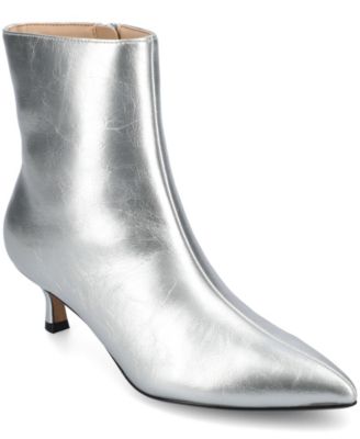 Women's Arely Kitten Heel Pointed Toe Dress Booties