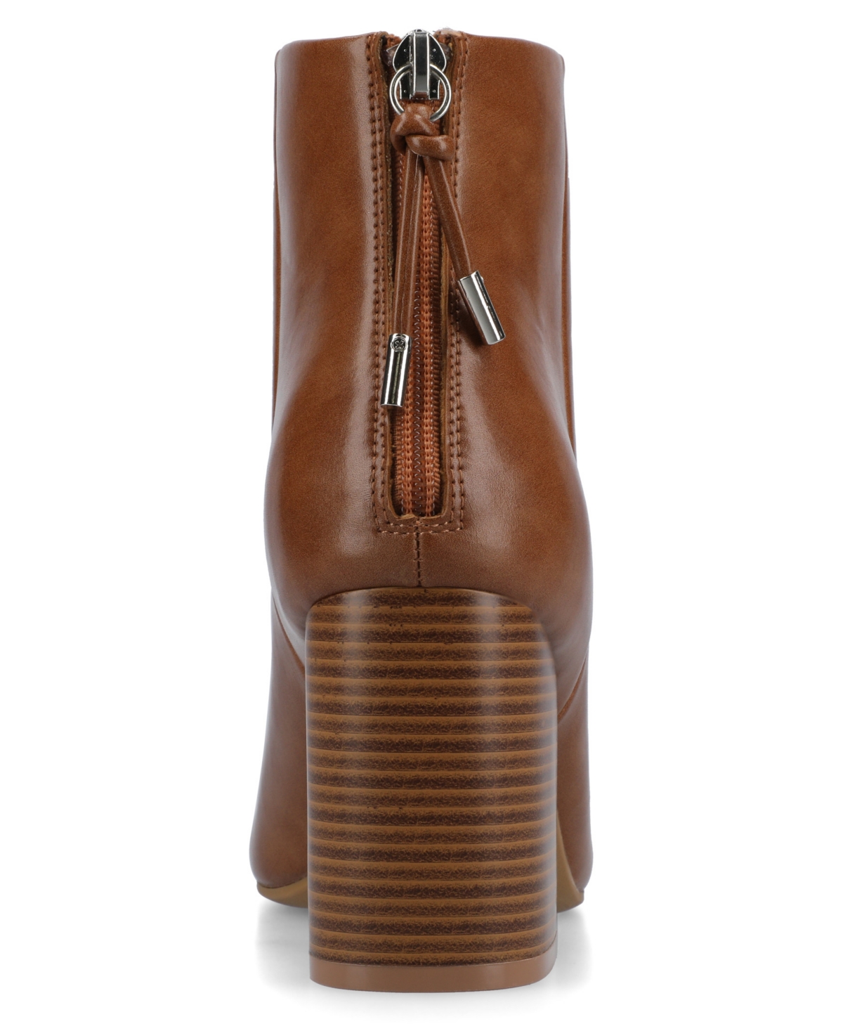 Journee Collection Women's Audrina Stacked Heel Dress Booties