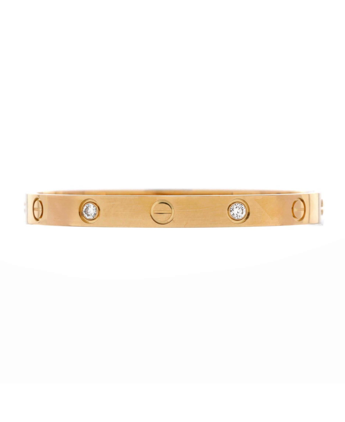 Love 4 Diamond Bracelet 18K Gold with Diamonds - 18k gold