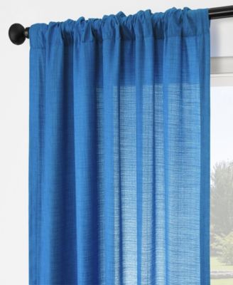 Half Price Drapes Rustic Weave Linen Curtains (2 Panels) Sheer Window Curtains Panel Set, Rod Pocket Curtains, 50 inches Wide Linen
