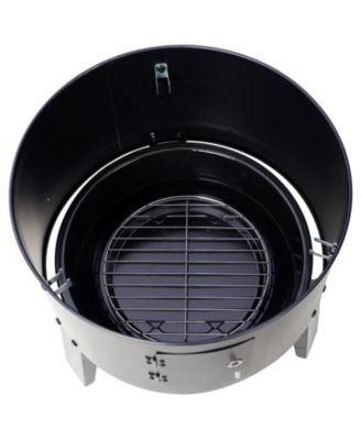 Charcoal Smoker Grill - 16" Vertical BBQ