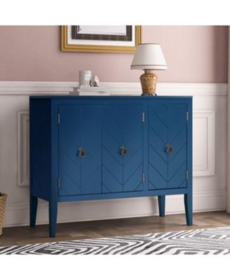 Sideboard with Adjustable Shelf, Handles & Legs