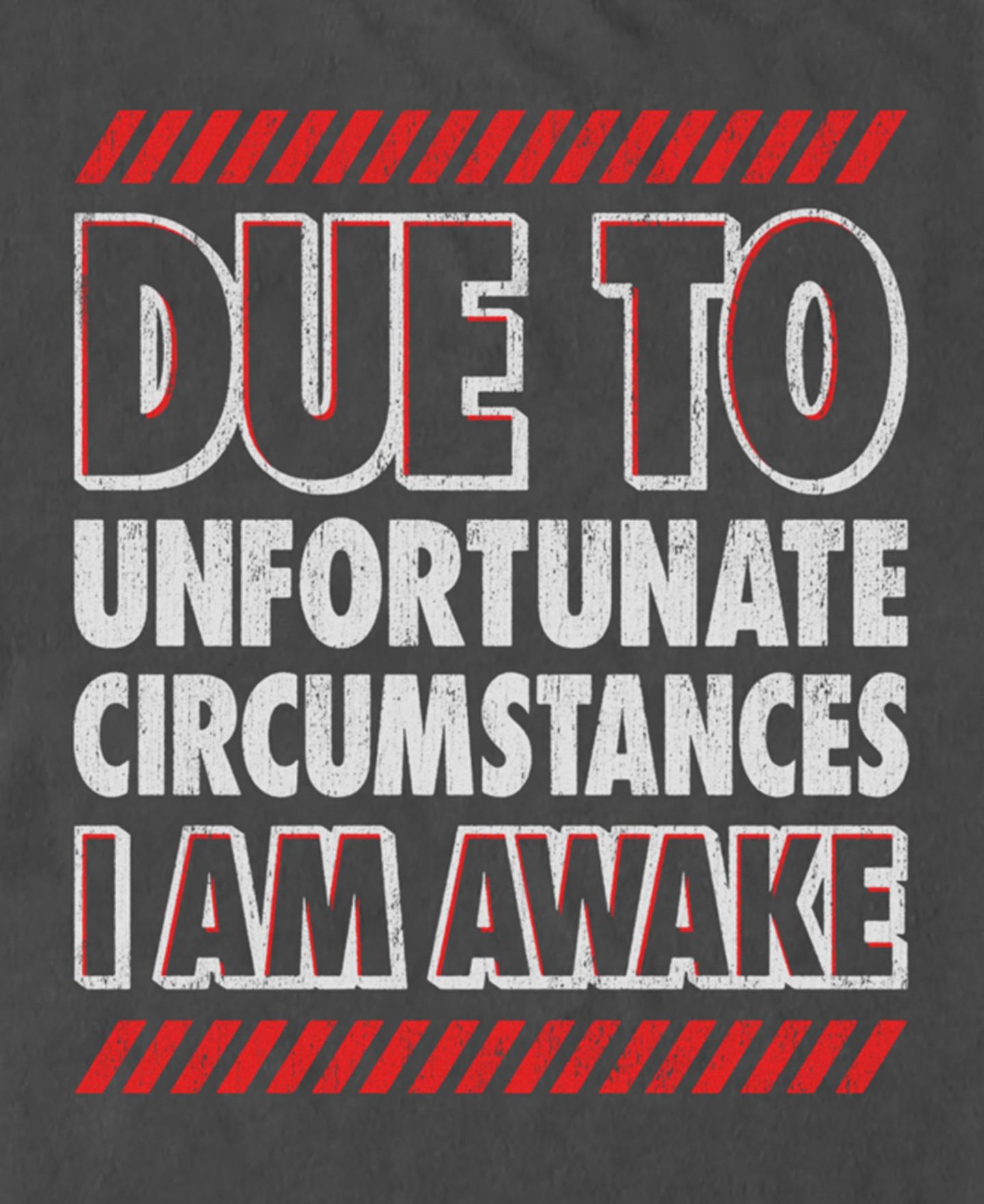 Мужская футболка Fifth Sun I Am Awake Short Sleeve, цвет: Угольный — фото 3