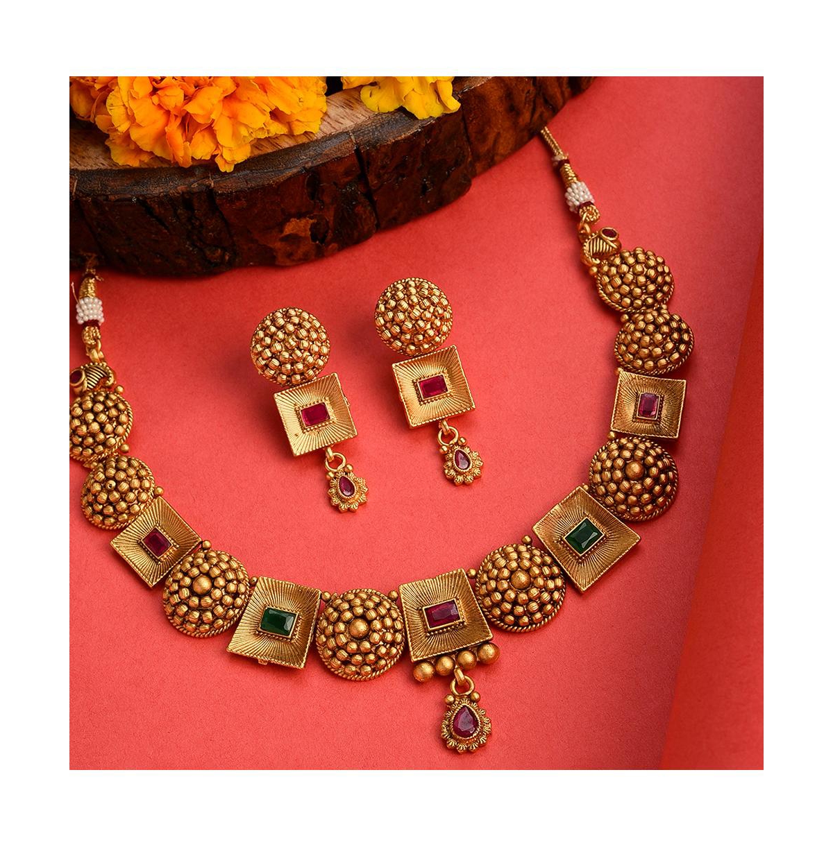 Sohi Temple Jewellery Set