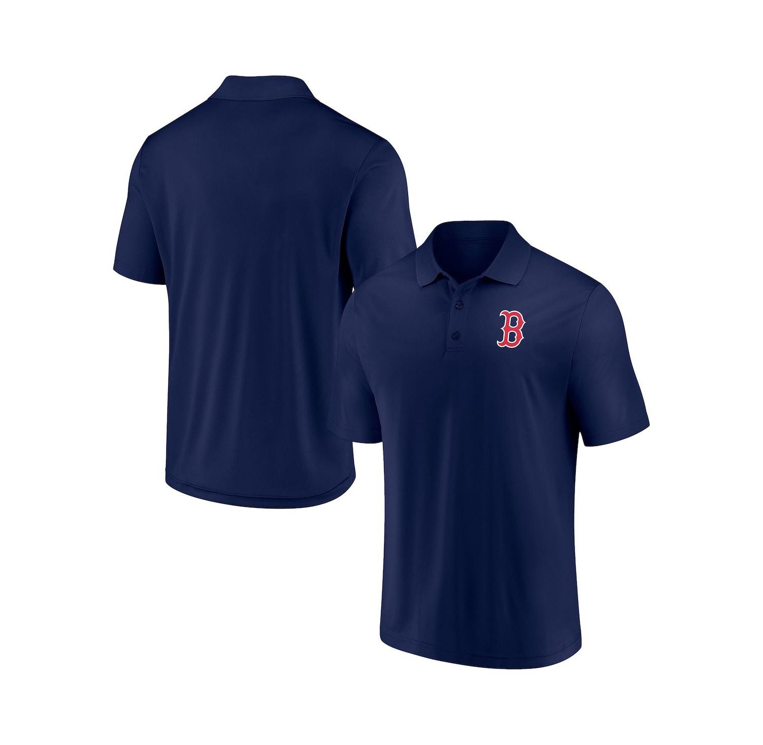 Men's Navy Boston Red Sox Primary Logo Polo Shirt
