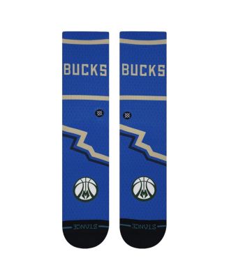 Мужские и женские носки Stance Milwaukee Bucks 2024/25 City Edition Crew от Stance