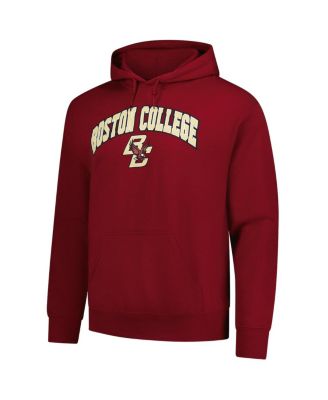 Мужская темно-бордовая толстовка-пуловер из флиса Boston College Eagles без этикетки Fanatics