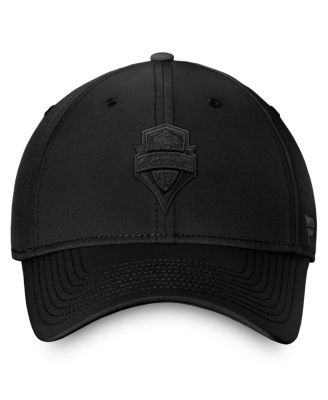 Мужская черная кепка Fanatics Seattle Sounders FC True Classic Flex