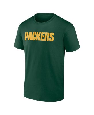Мужская футболка Fanatics Green Green Bay Packers Fundamentals