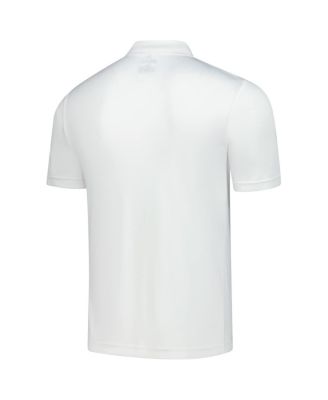 Men's White Detroit Lions Polo Shirt