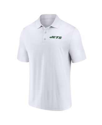 Мужская белая рубашка поло Fanatics New York Jets Lockup от Fanatics