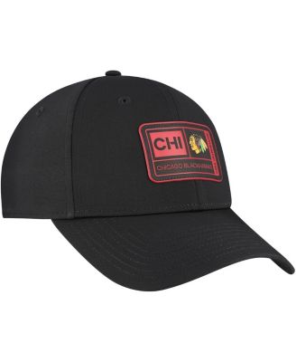 Men's Black Chicago Blackhawks Training Camp Fitted Hat