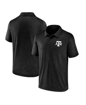 Fanatics - Men's Heather Gray Texas A M Aggies Primary Logo Polo Shirt