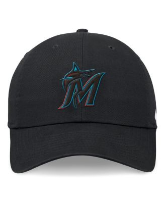 Мужская черная регулируемая кепка Nike Miami Marlins Club от Nike