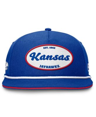 Мужская регулируемая шляпа для гольфа Royal Kansas Jayhawks Iron Golfer от Top of the World