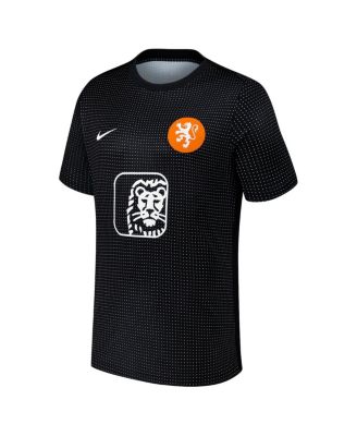 Мужская черная футболка Nike для выступлений перед матчем женской национальной сборной Нидерландов 2025 Academy Pro