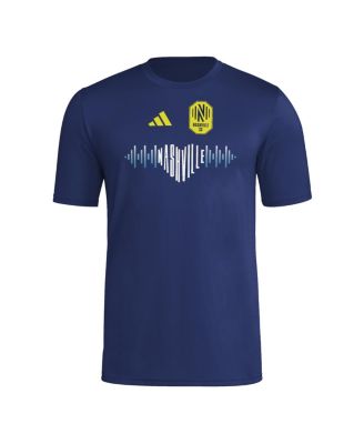 Men's Navy Nashville SC 2025 Jersey Hook AEROREADY T-Shirt