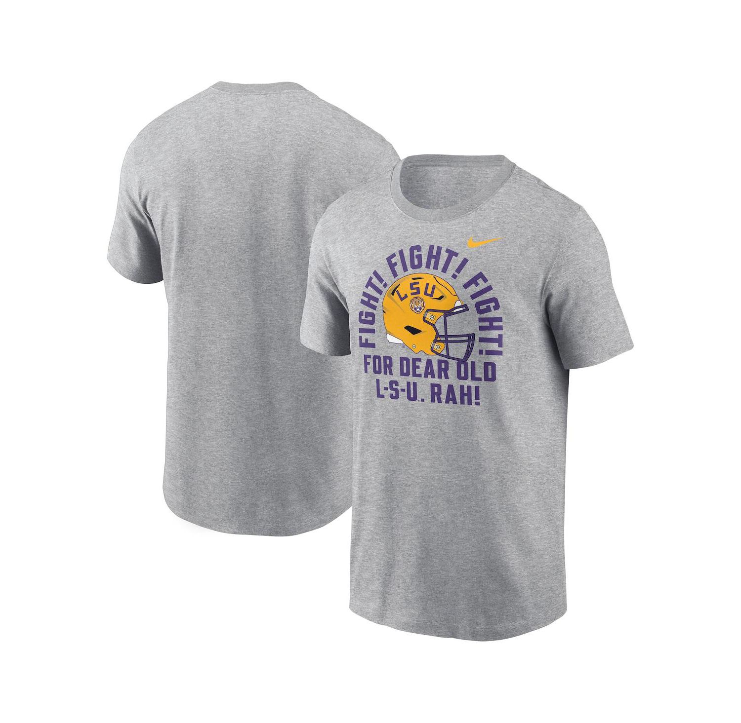 Men's Heather Gray LSU Tigers Local Song T-Shirt