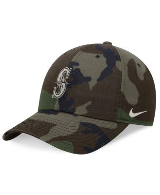 Nike - Men's Camo Seattle Mariners Club Adjustable Hat