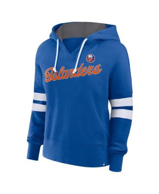 Women's Royal New York Islanders Oversized Seize Pullover Hoodie