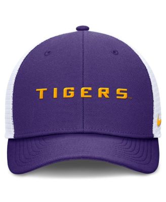 Мужская фиолетовая кепка дальнобойщика Nike LSU Tigers Rise Performance с регулируемой производительностью