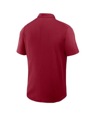 Men's Cardinal Stanford Cardinal Primetime Victory Primary Logo Performance Polo Shirt