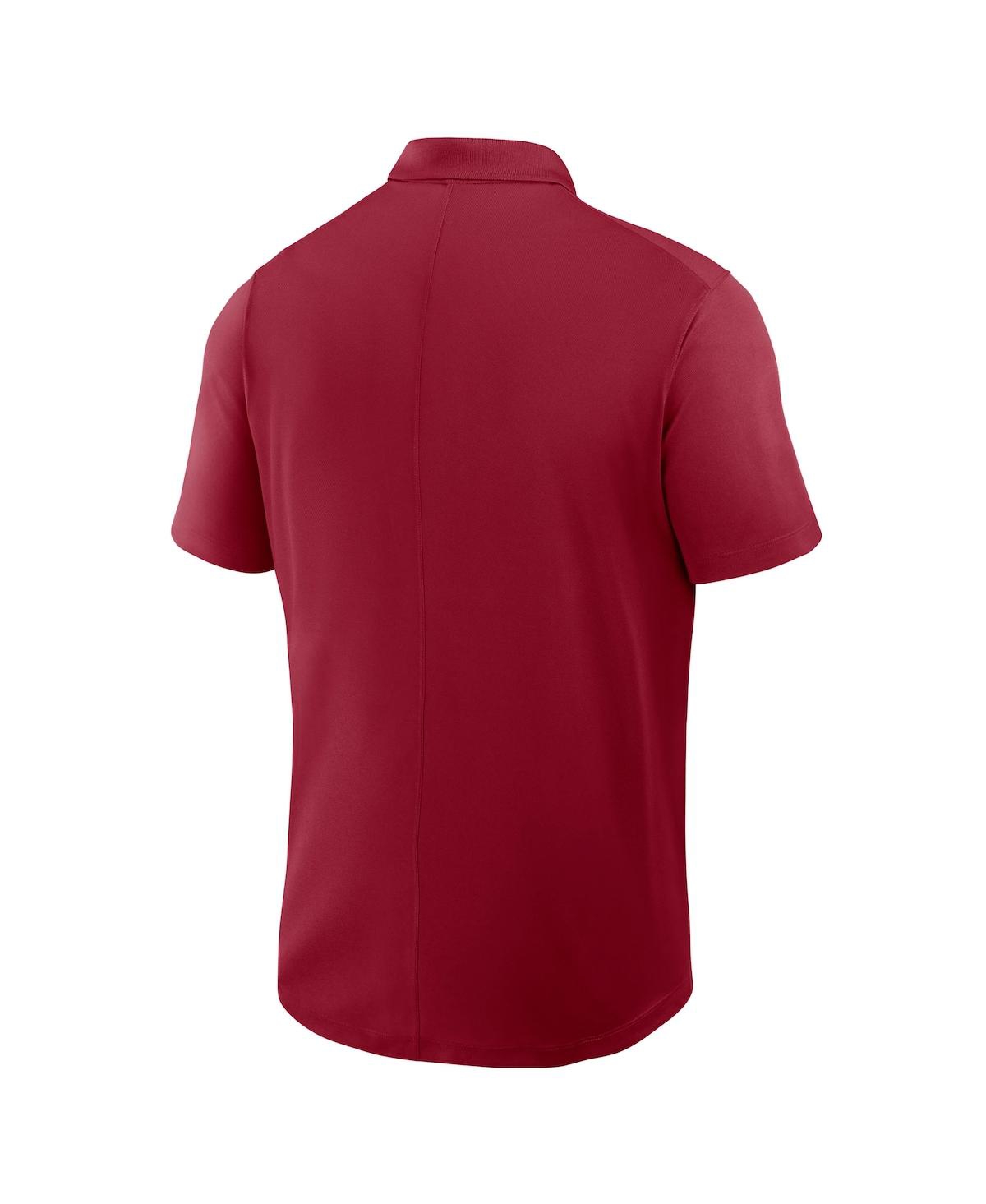 Nike Cardinal Stanford Cardinal 2024 Sideline Woven Performance Polo