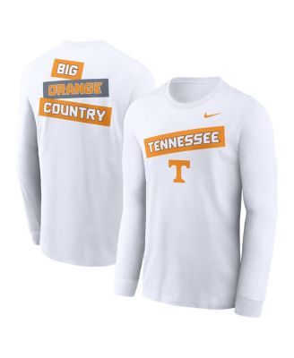Nike - Men's White Tennessee Volunteers Two-Hit Classic Location Long Sleeve T-Shirt