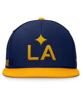 Мужская кепка-бейсболка Fanatics в темно-синем цвете LA Galaxy Sitter Snapback