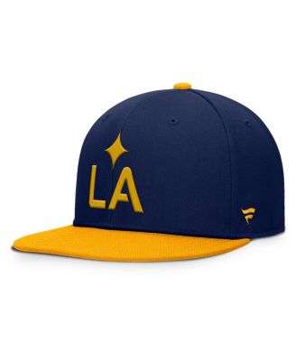 Men's Navy LA Galaxy Sitter Snapback Hat
