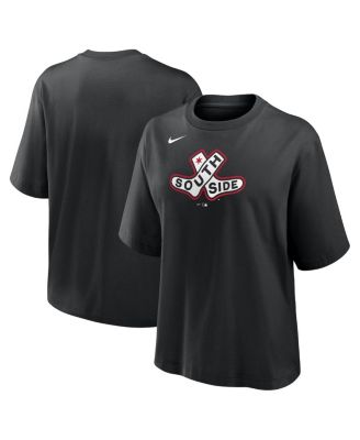 Nike - Women's Black Chicago White Sox 2025 City Connect Logo Boxy T-Shirt