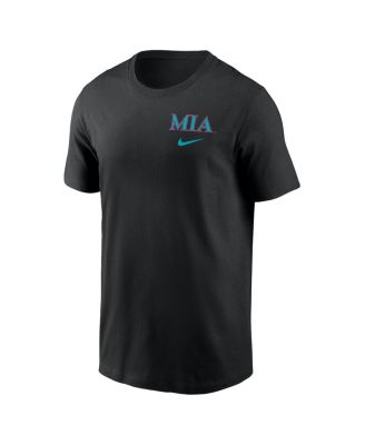 Мужская черная футболка Nike Miami Marlins 2025 City Connect от Nike