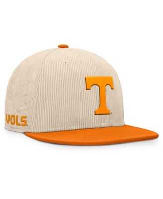 Men's Tan Tennessee Volunteers College Catcher Snapback Hat