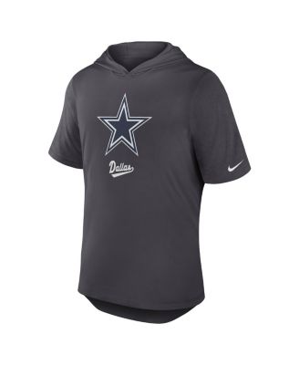Мужская футболка с капюшоном Nike Anthracite Dallas Cowboys Tri-Blend Performance Hoodie от Nike