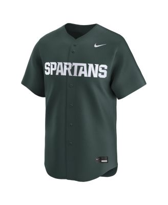 Мужская зеленая бейсбольная майка Nike Michigan State Spartans College Limited от Nike