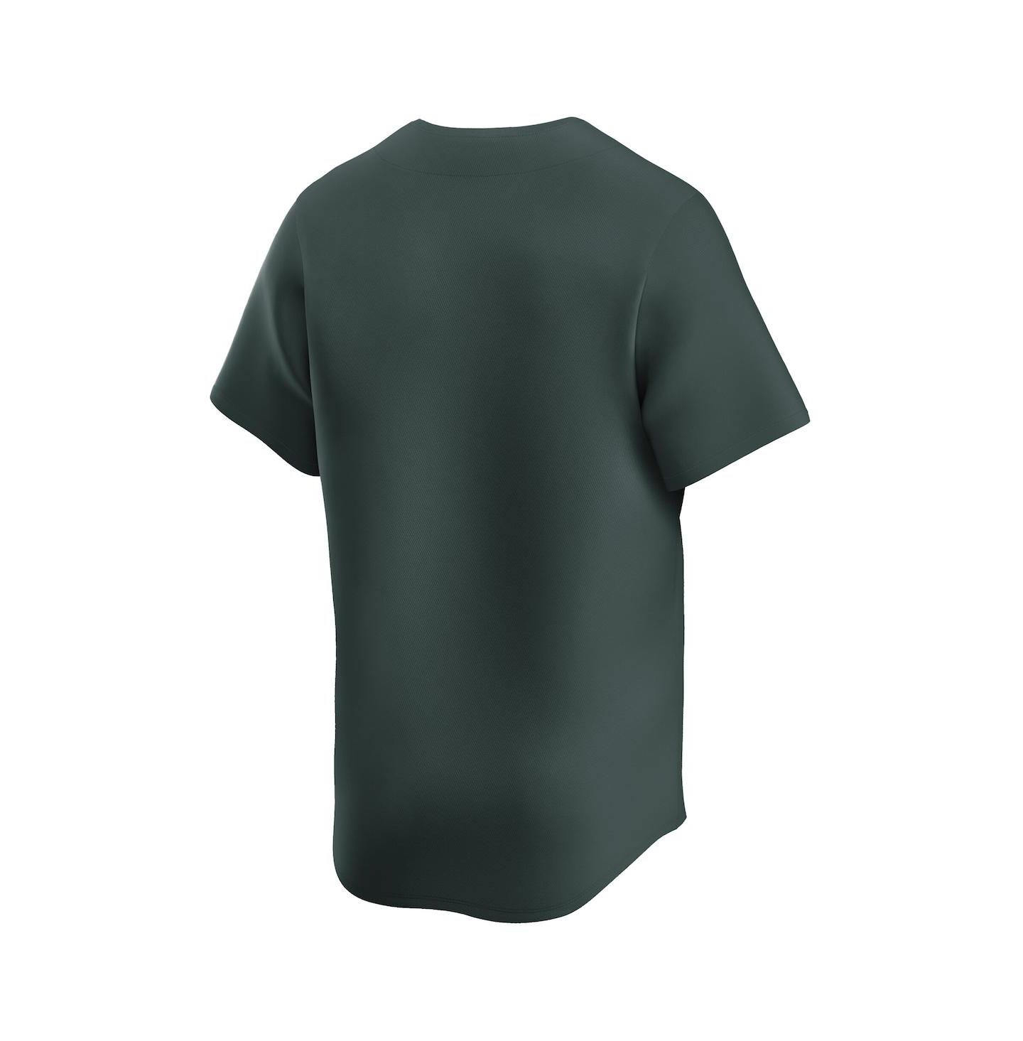 Мужской топ Nike Green Michigan State Spartans College Limited Baseball Jersey — фото 3