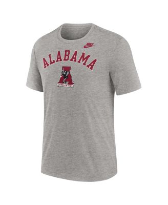 Мужская футболка Nike Heather Gray Alabama Crimson Tide Legacy Arch Tri-Blend от Nike