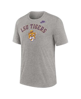 Мужская трехслойная футболка Nike Heather Gray LSU Tigers Legacy Arch Tri-Blend от Nike