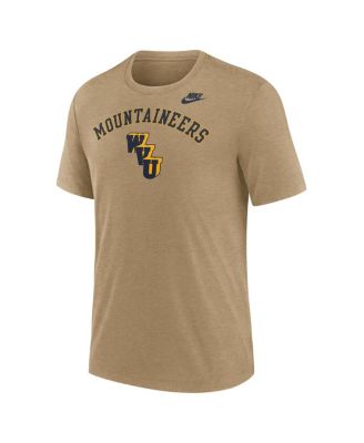 Мужская футболка Nike Heather Light Brown West Virginia Mountaineers Legacy Arch Tri-Blend от Nike